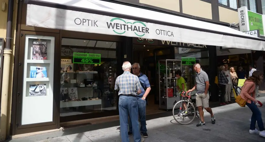 L’ottica Weithaler chiude dopo 58 anni di attività