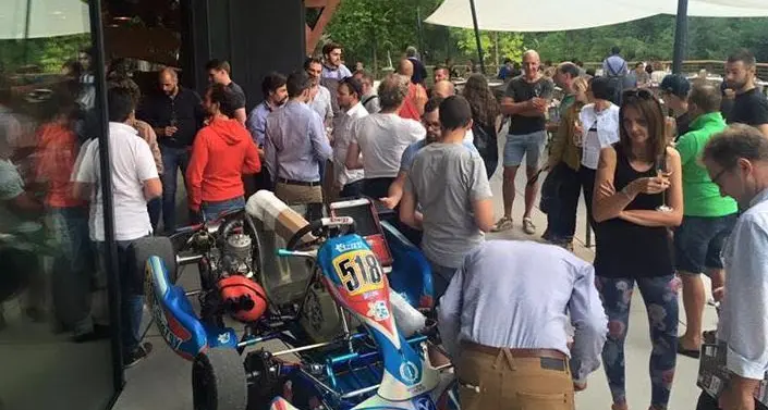 Nel salotto cittadino oggi e domani la sfida dei go-kart