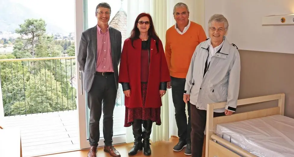 Il Martinsbrunn pronto ad accogliere i primi 49 anziani