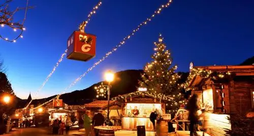 Val Gardena, spettacolo di luci per il Natale