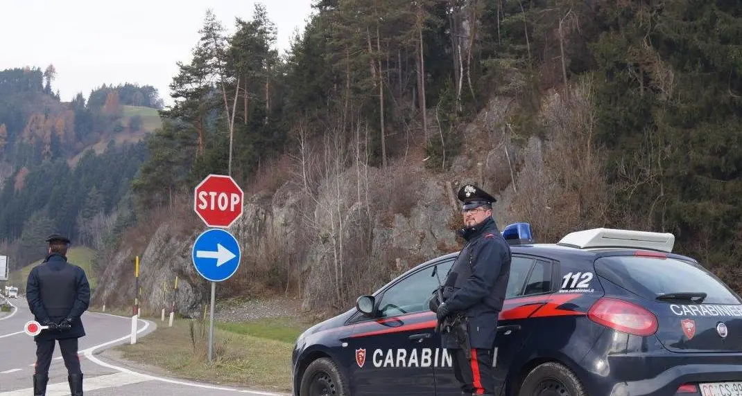 Brunico, controlli a tappeto dei carabinieri nelle valli