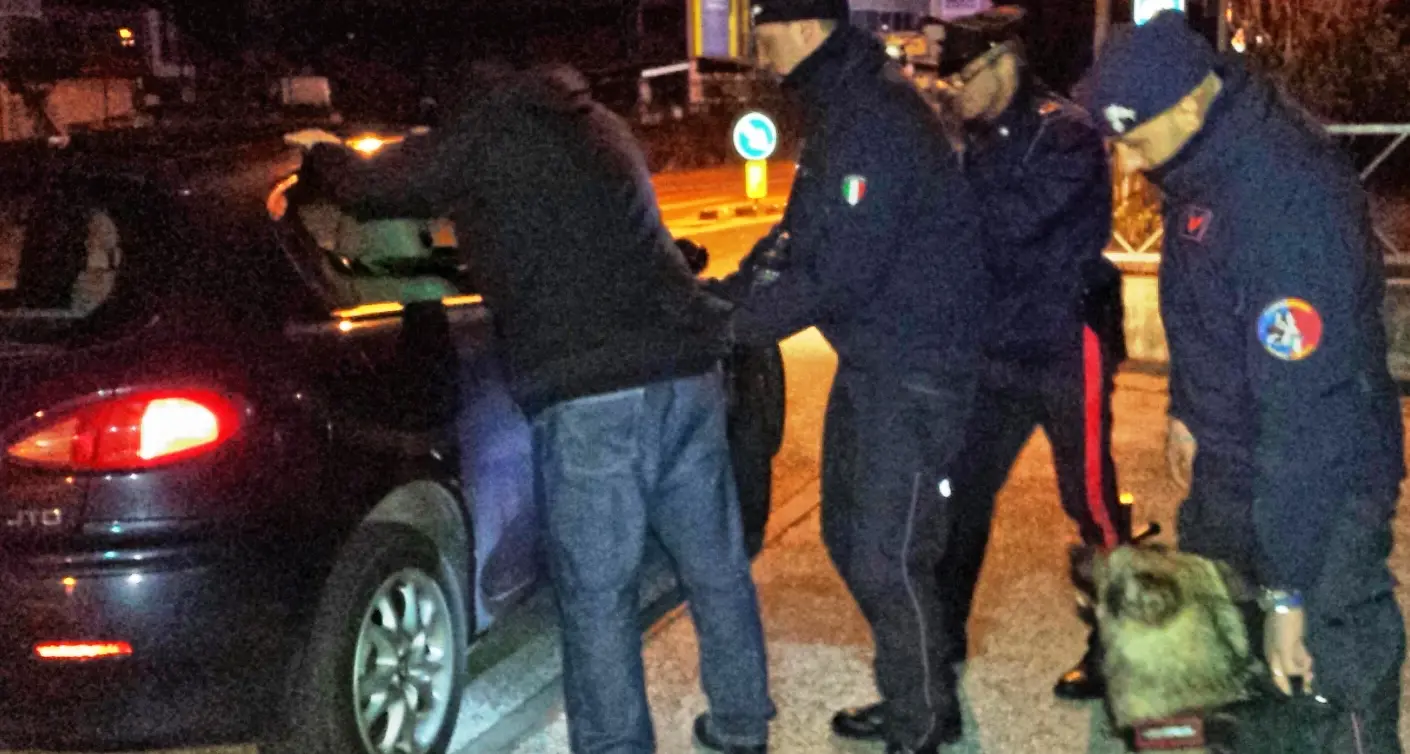 Nico, il cane dei carabinieri di Bolzano scova la cocaina
