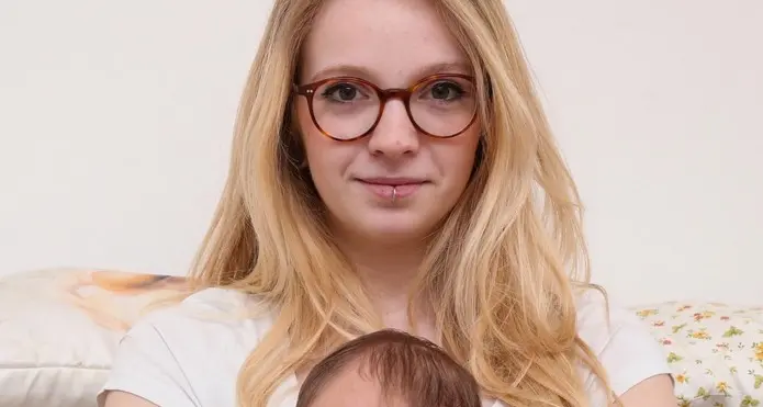 Alla Maturità col bebè Silvia, studentessa e mamma del Carducci
