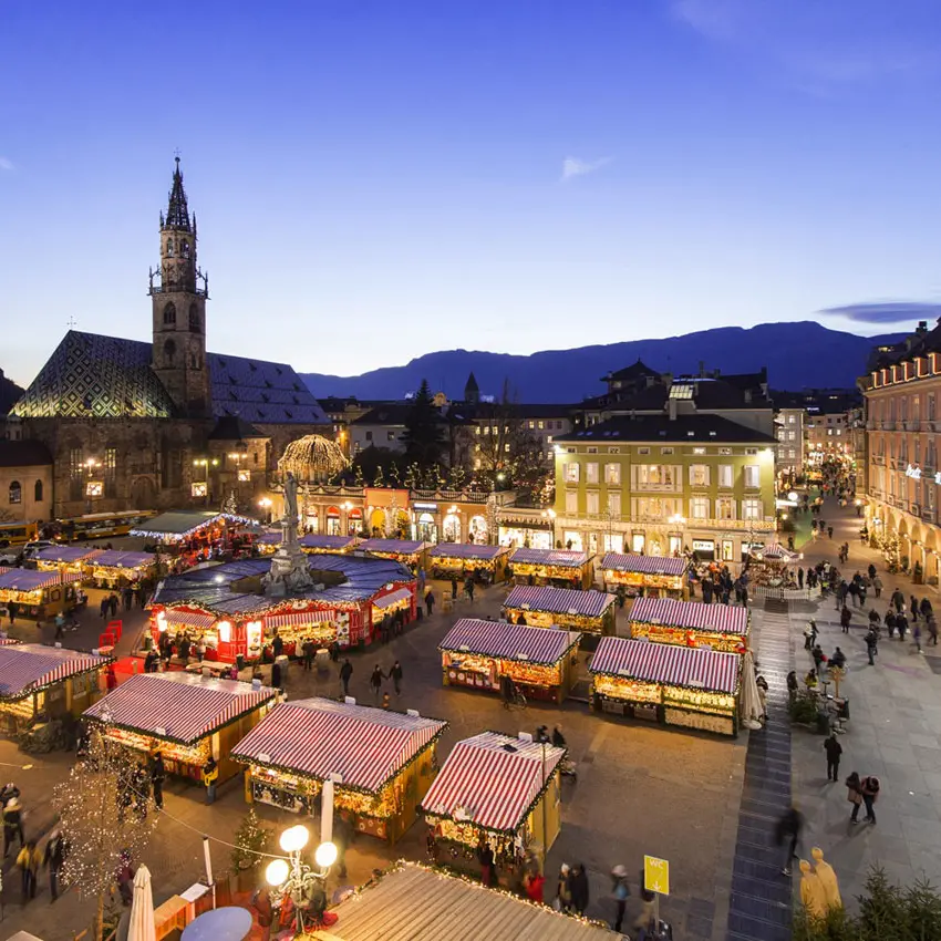 Il Mercatino di Natale di Bolzano apre il 24 novembre 2016