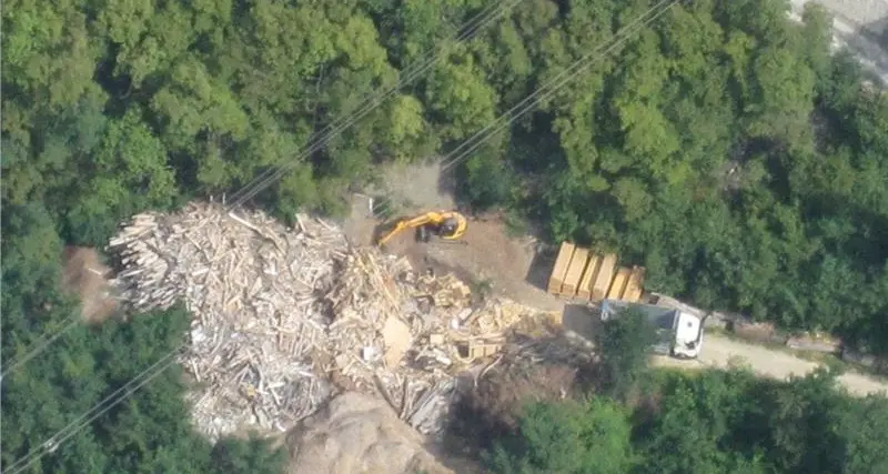 Merano, scoperto pericoloso traffico di cippato contaminato