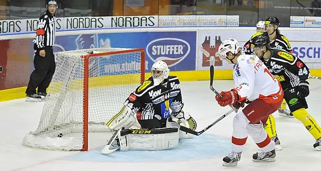 Hockey, il Bolzano perde partita e primato