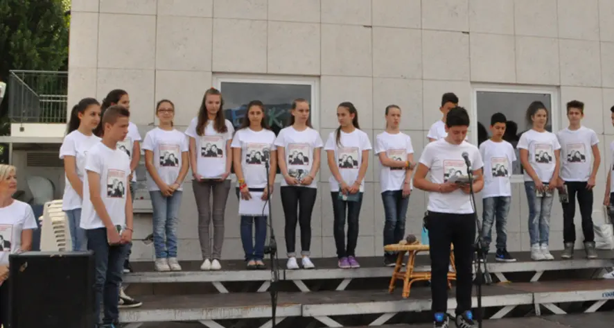 Studenti della scuola Filzi in delegazione da Napolitano