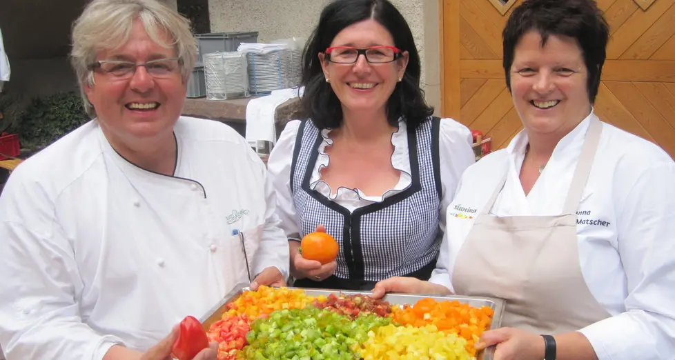 Il pomodoro è l’imperatore di Rencio, serata con due chef stellati