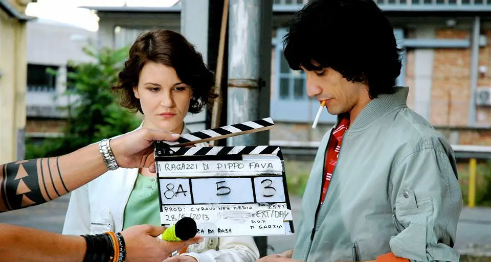 La bolzanina Karoline Comarella , giornalista nel film su Pippo Fava