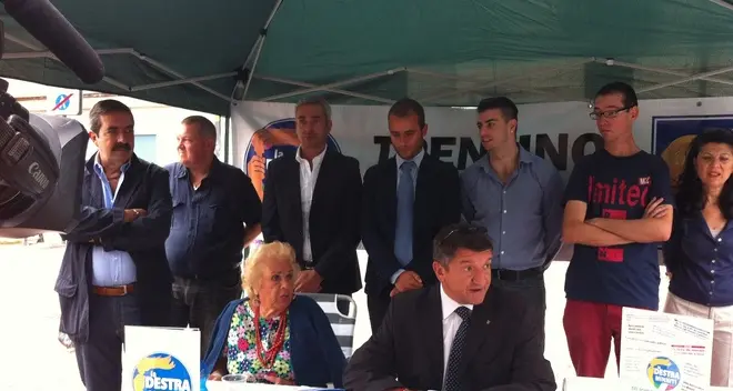 Assunta Almirante. «Basta divisioni della destra»