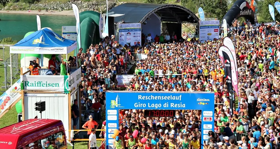 Tutti contro Gualdi al «Giro Lago Resia»