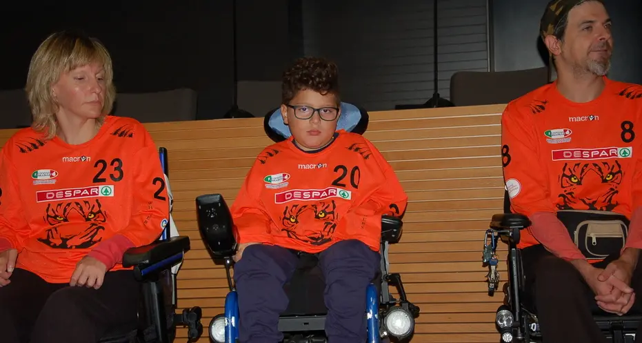 Torneo di wheelchair hockey Tigers Cup in piazza Walther