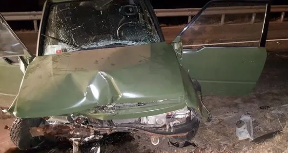 Santa Valburga, auto contro il muro: giovane ferito gravemente