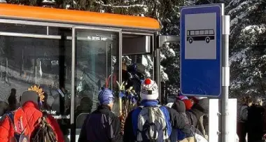 Skibus, a Corvara e Colfosco si paga