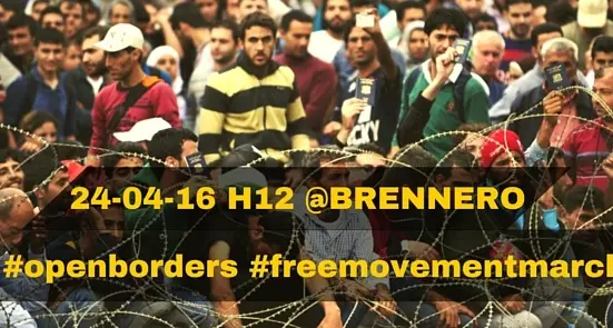 Migranti, autorizzata un'altra manifestazione dei centri sociali al Brennero