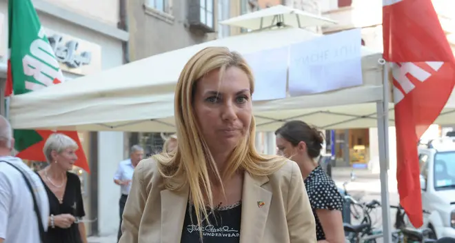 Biancofiore unica esponente del governo alla manifestazione pro Berlusconi