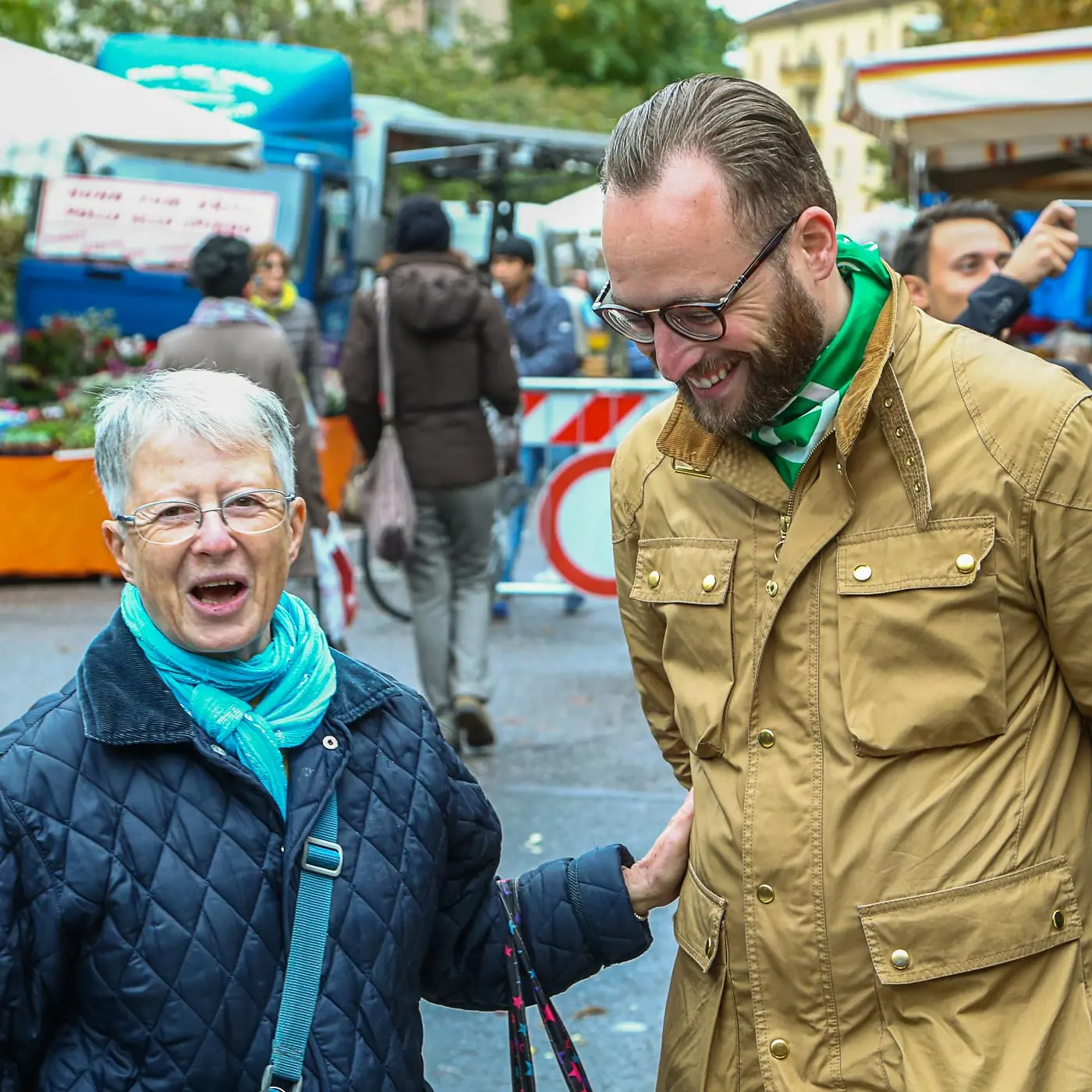 Bolzano: la Lega inizia la campagna dai mercati