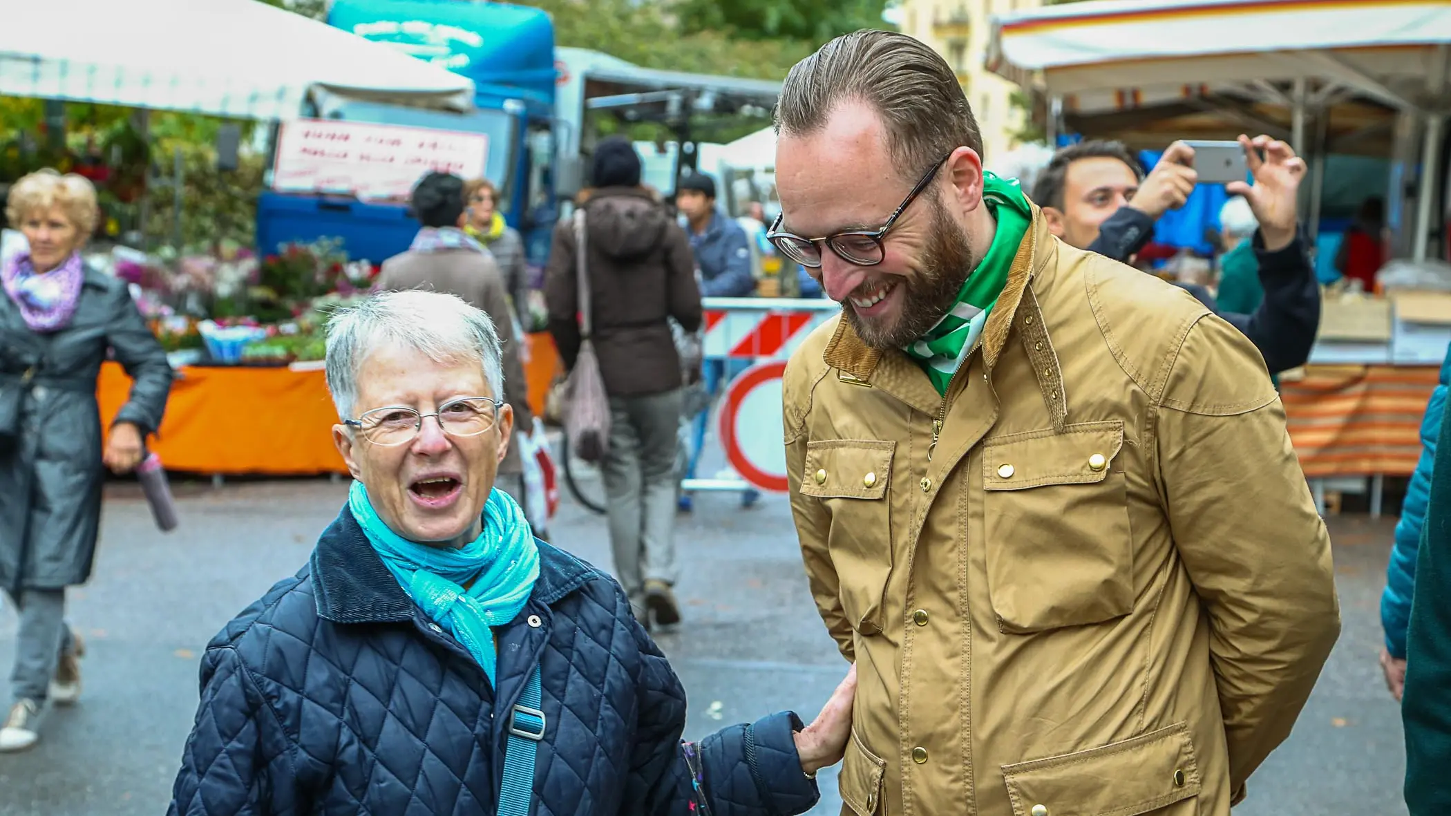 Bolzano: la Lega inizia la campagna dai mercati