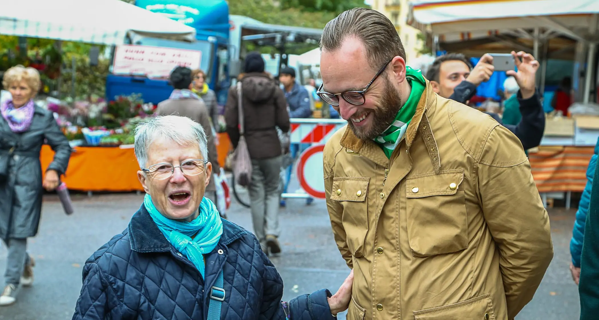 Bolzano: la Lega inizia la campagna dai mercati
