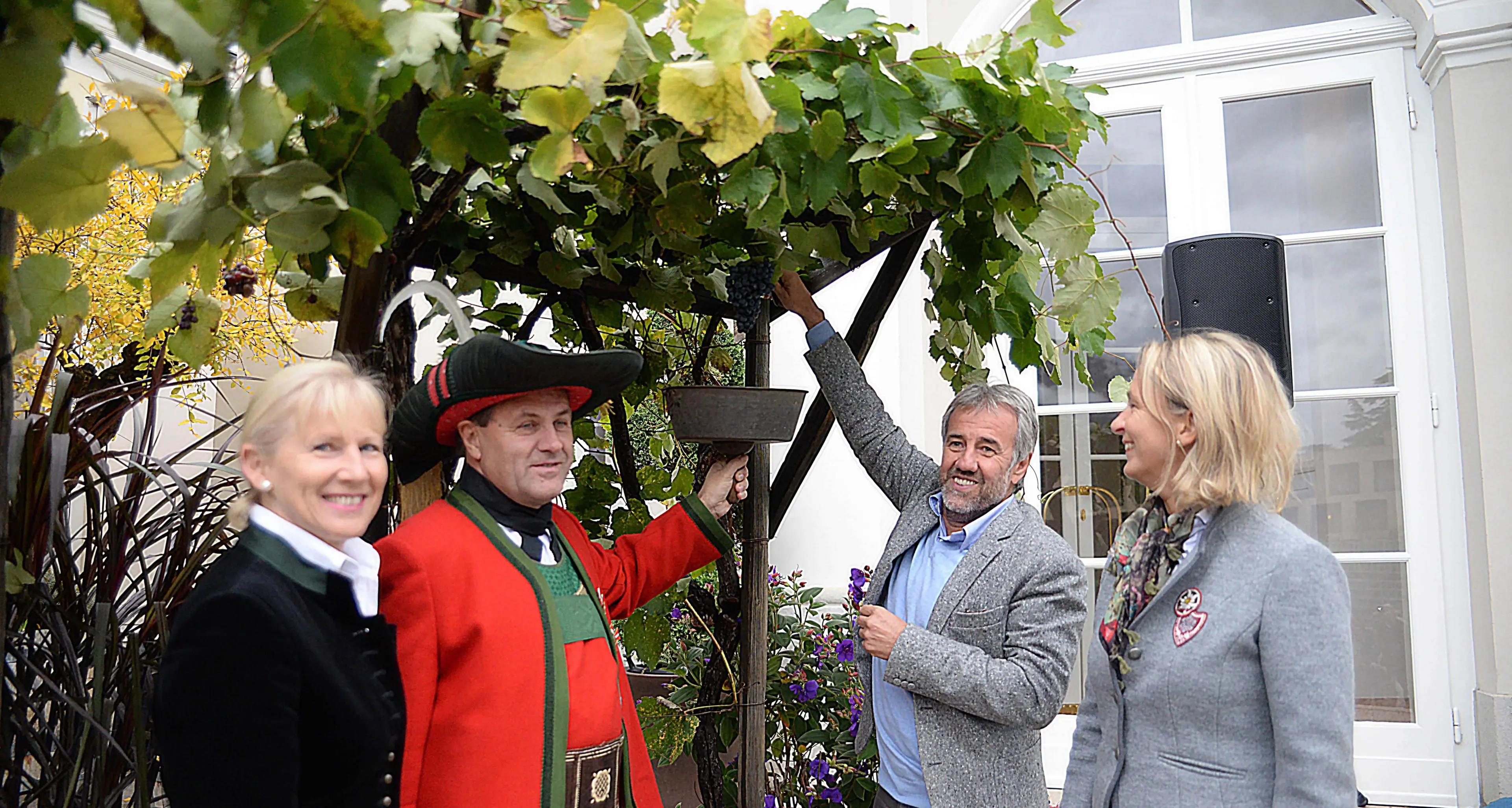 A Merano è cominciata la Festa dell'Uva