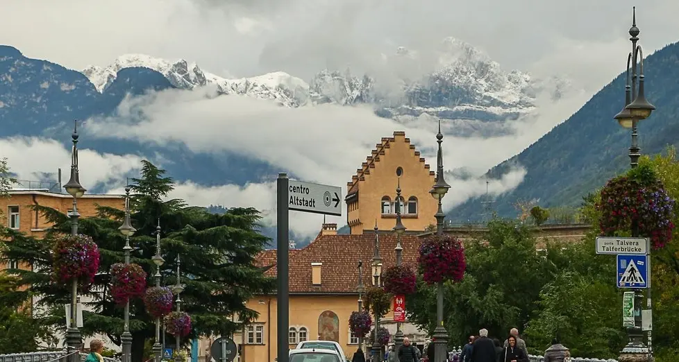 Neve in quota, cime imbiancate