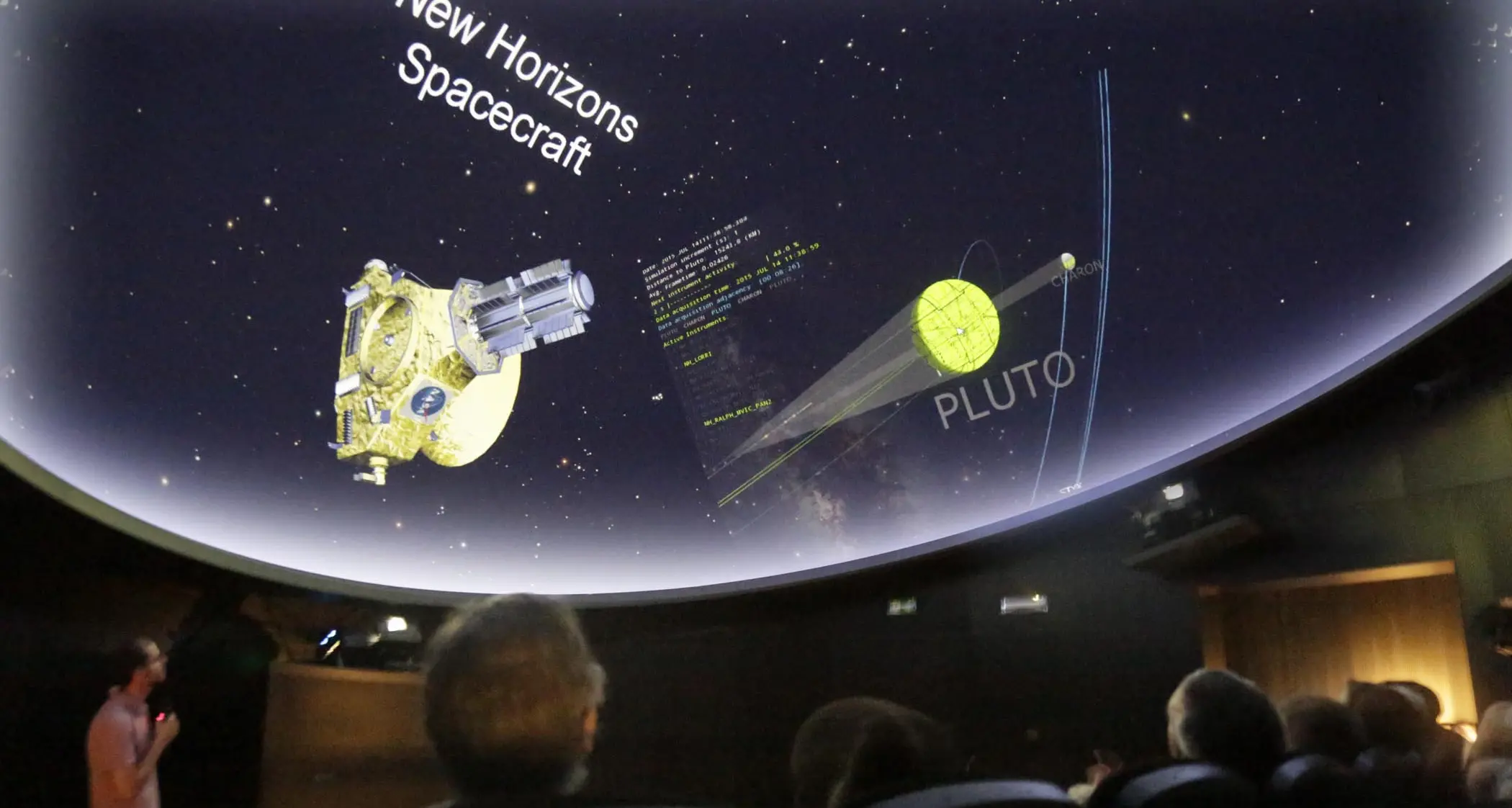 Planetarium, tutti con il naso all'insù per ammirare Plutone