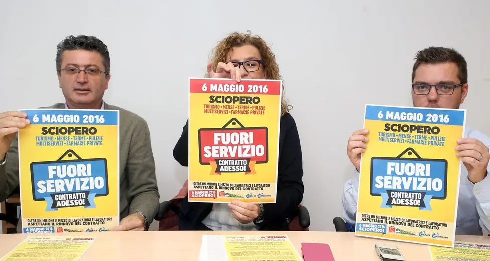 Terziario: venerdì 45mila lavoratori pronti a scioperare