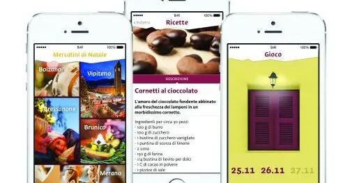 Ora c’è anche la App dei mercatini dell’Alto Adige