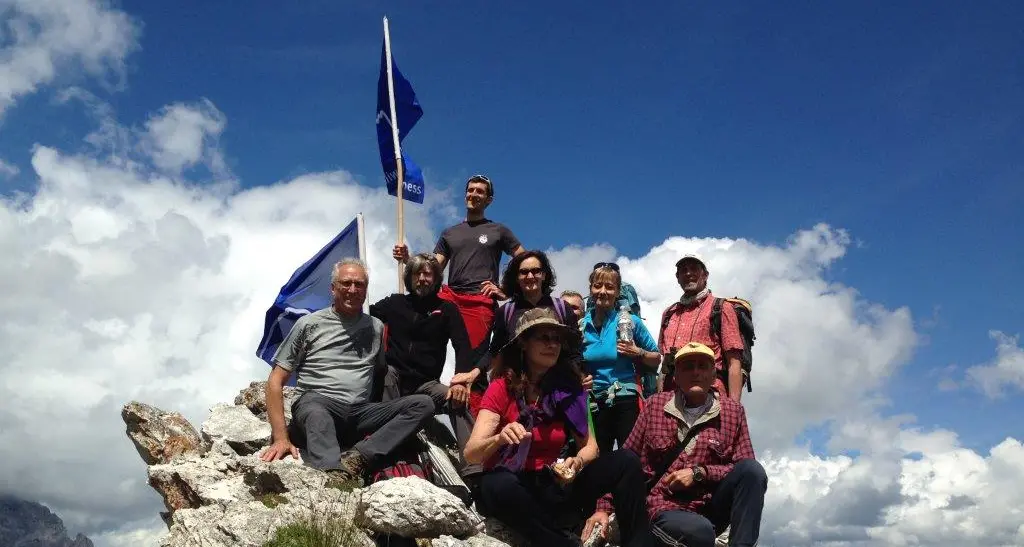 Croda Rossa, trekking di protesta