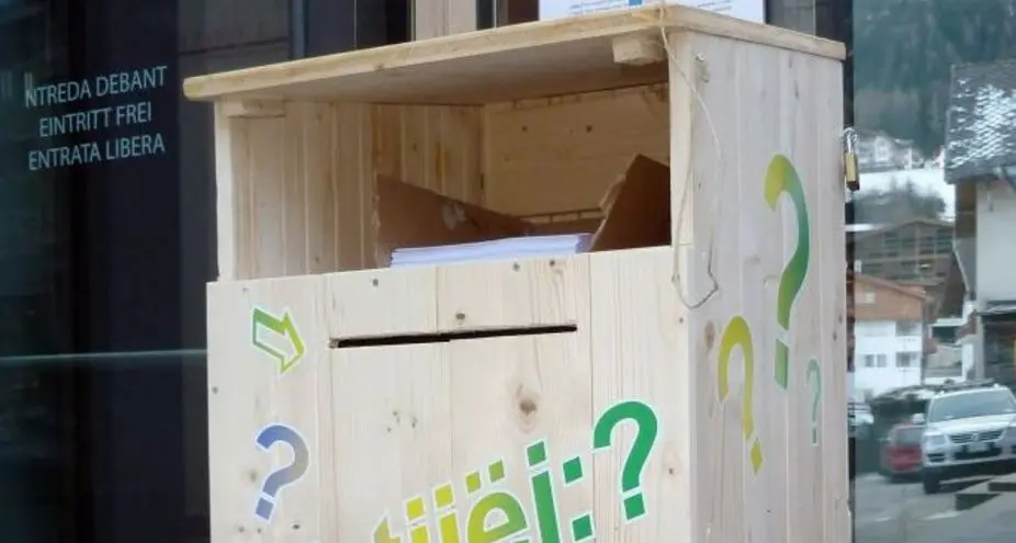 Ortisei, questionario sul futuro
