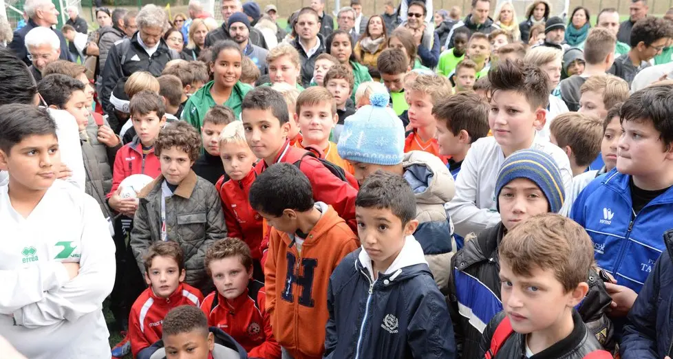 Sinigo, cerimonia per i due nuovi campi in erba sintetica