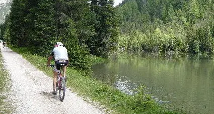 Si andrà in bici dal centro di Corvara fino a passo Gardena