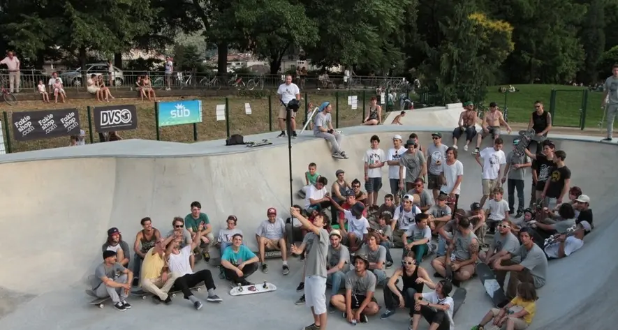 Gli skater: «Noi esempio di integrazione»