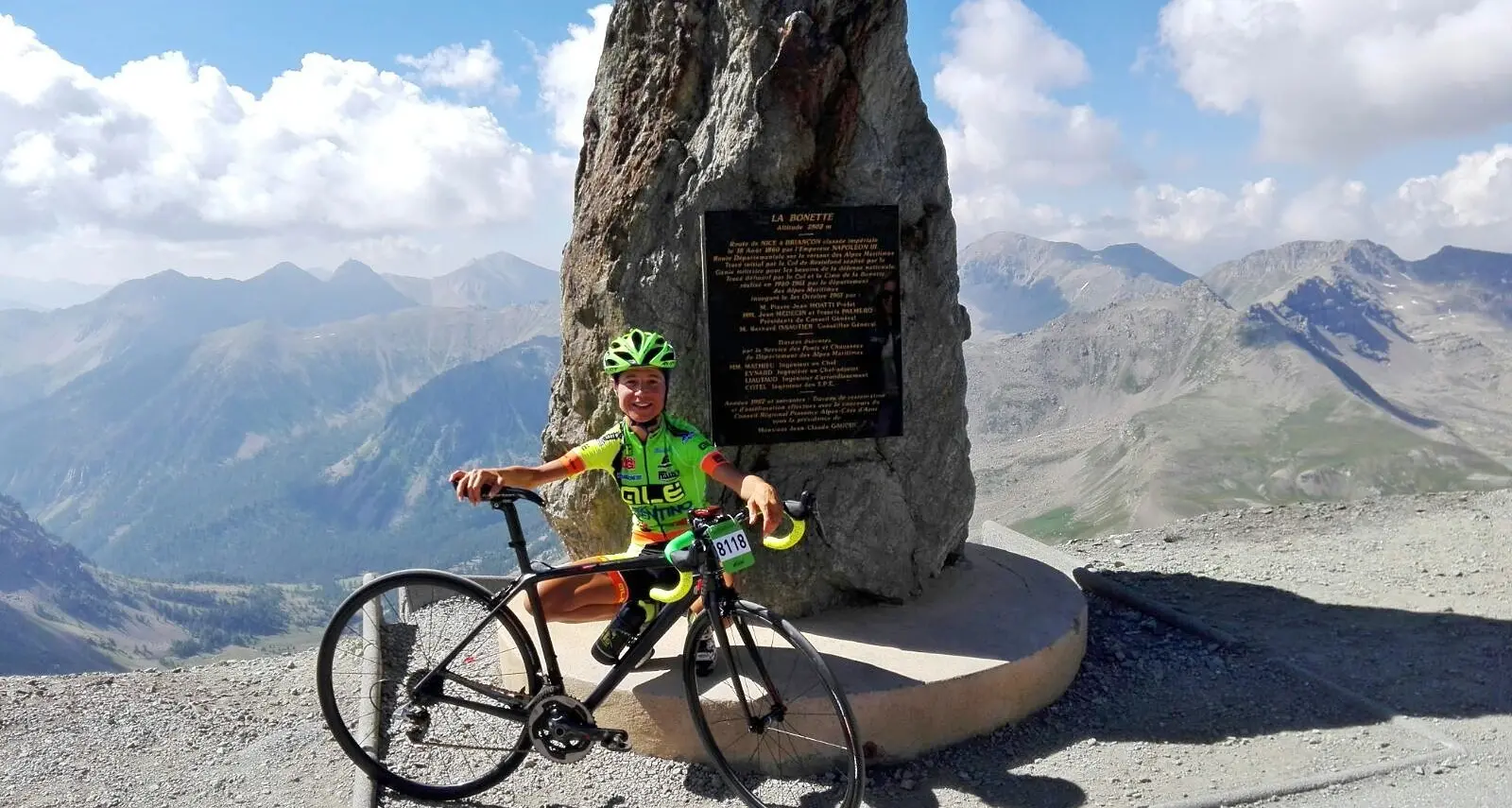 Sabine Gandini vince anche a La Bonette