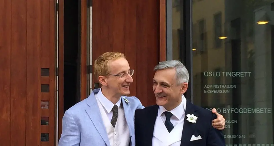 Gay sposi in Norvegia, chiedono la registrazione del matrimonio a Bolzano