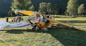 Scontro tra aerei, ferita bolzanina