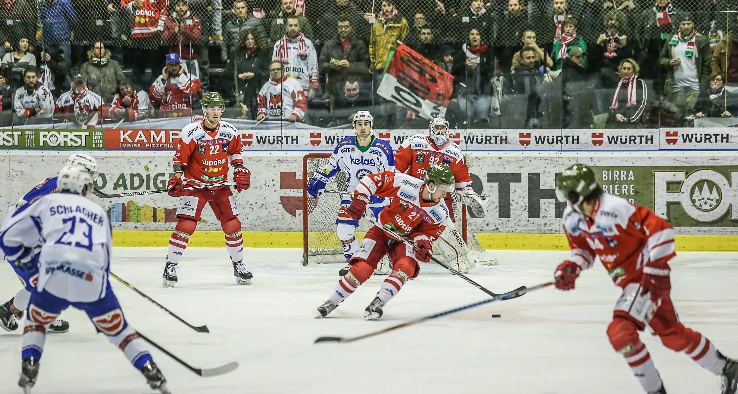 Il Bolzano cala il poker contro il Villach