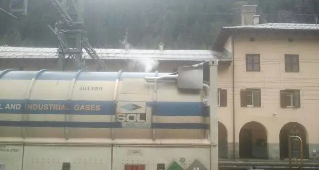 Allarme chimico in stazione
