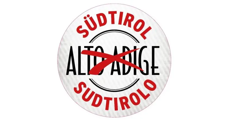 Comunali a Bolzano: adesivo dei secessionisti per abolire il toponimo \"Alto Adige\"
