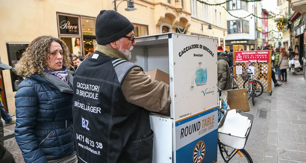 Gli organizzatori: «Siamo felici, i bolzanini sono molto generosi»