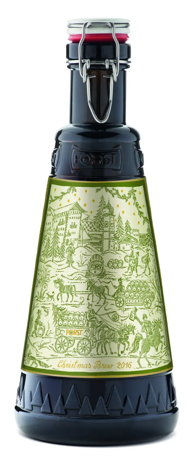 Birra Forst, ecco la bottiglia di Natale a \"tiratura limitata\"