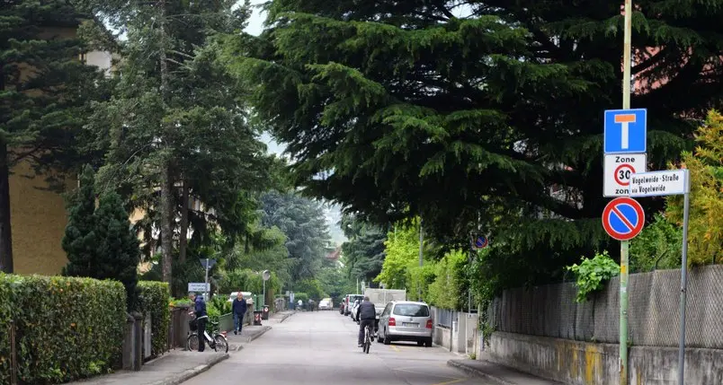 Via Vogelweide, si cambia Ecco la strada residenziale