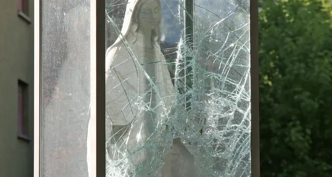 Bolzano: danneggiata ancora la Madonnina delle passeggiate di via Genova