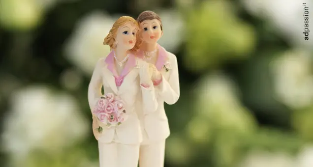 La torta nuziale con gli sposi dello stesso sesso. In Alto Adige campagna per i matrimoni gay