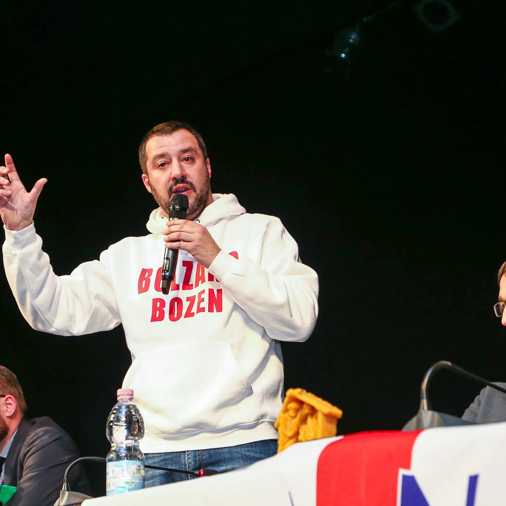 Bolzano, Rainerum gremito per Salvini: \"Siamo pronti a governare con la Svp\"