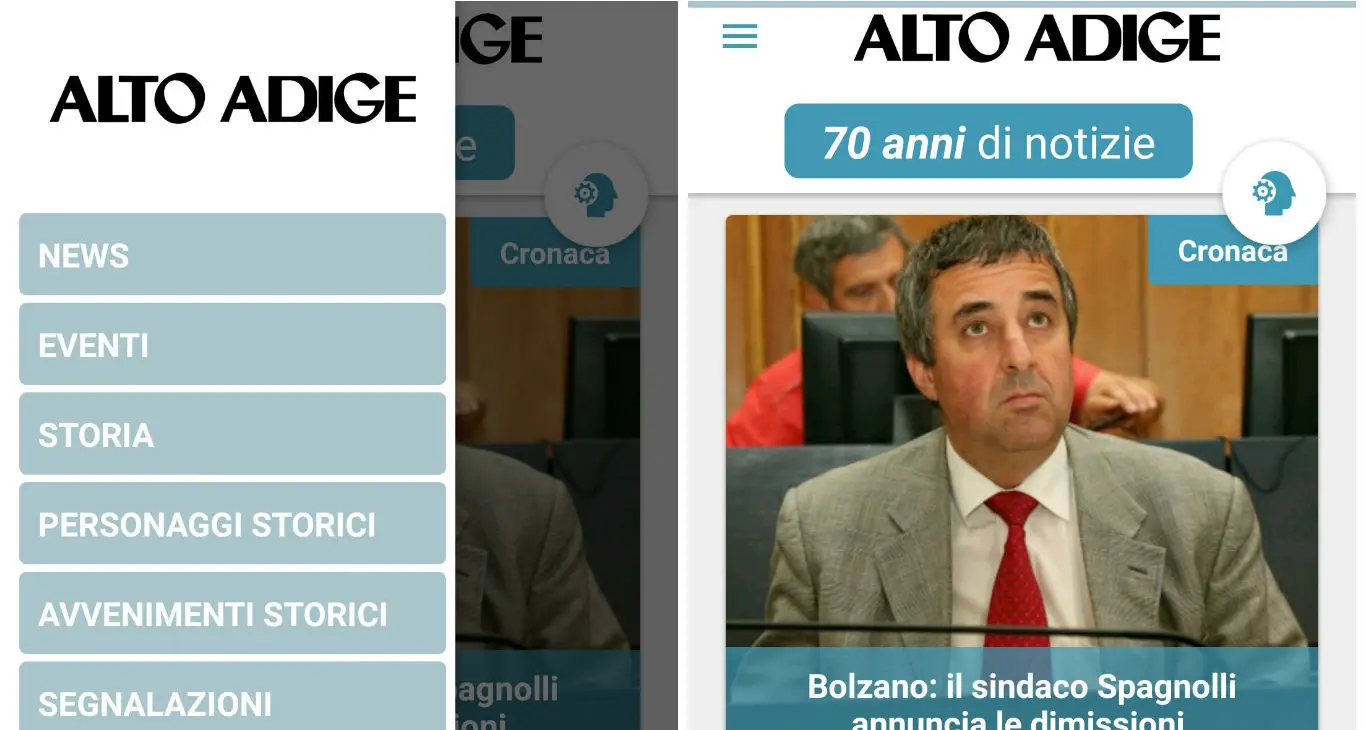Arriva la nuova app «Alto Adige Live»