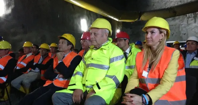 Il ministro Lupi: «Il Tunnel di Base del Brennero opera modello»