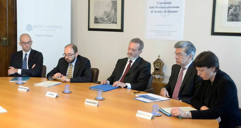 Pil regionale a +0,8% Meglio l’Alto Adige che il vicino Trentino