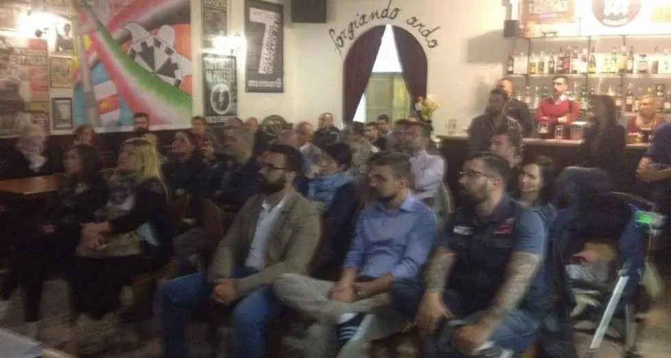 CasaPound in consiglio È la prima volta in Italia