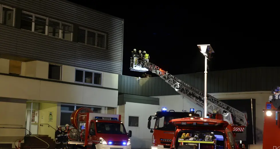 Chiusa, incendio alla Senfter